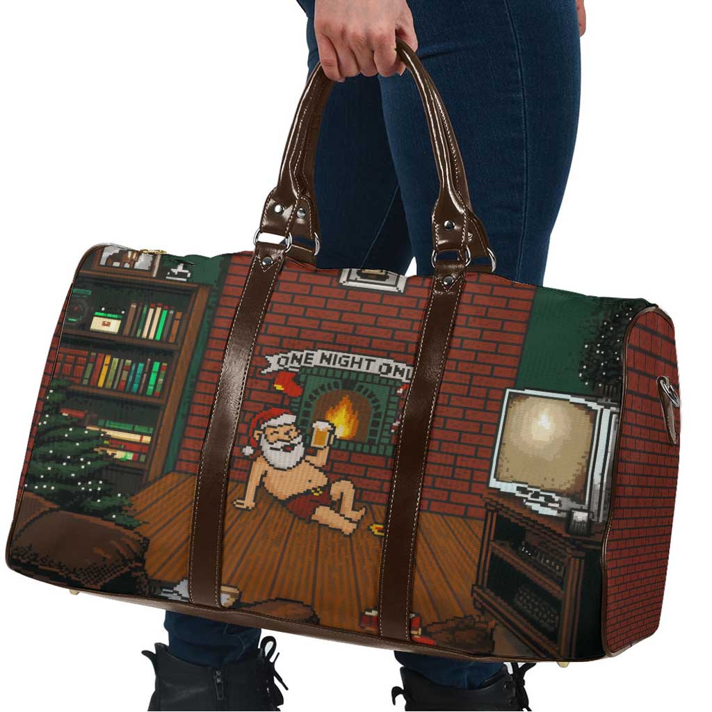 One Night Only Christmas Travel Bag Xmas Holiday Patterns - Wonder Print Shop