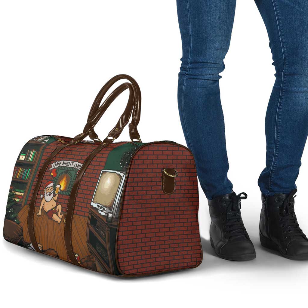 One Night Only Christmas Travel Bag Xmas Holiday Patterns - Wonder Print Shop