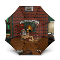 One Night Only Christmas Umbrella Xmas Holiday Patterns - Wonder Print Shop