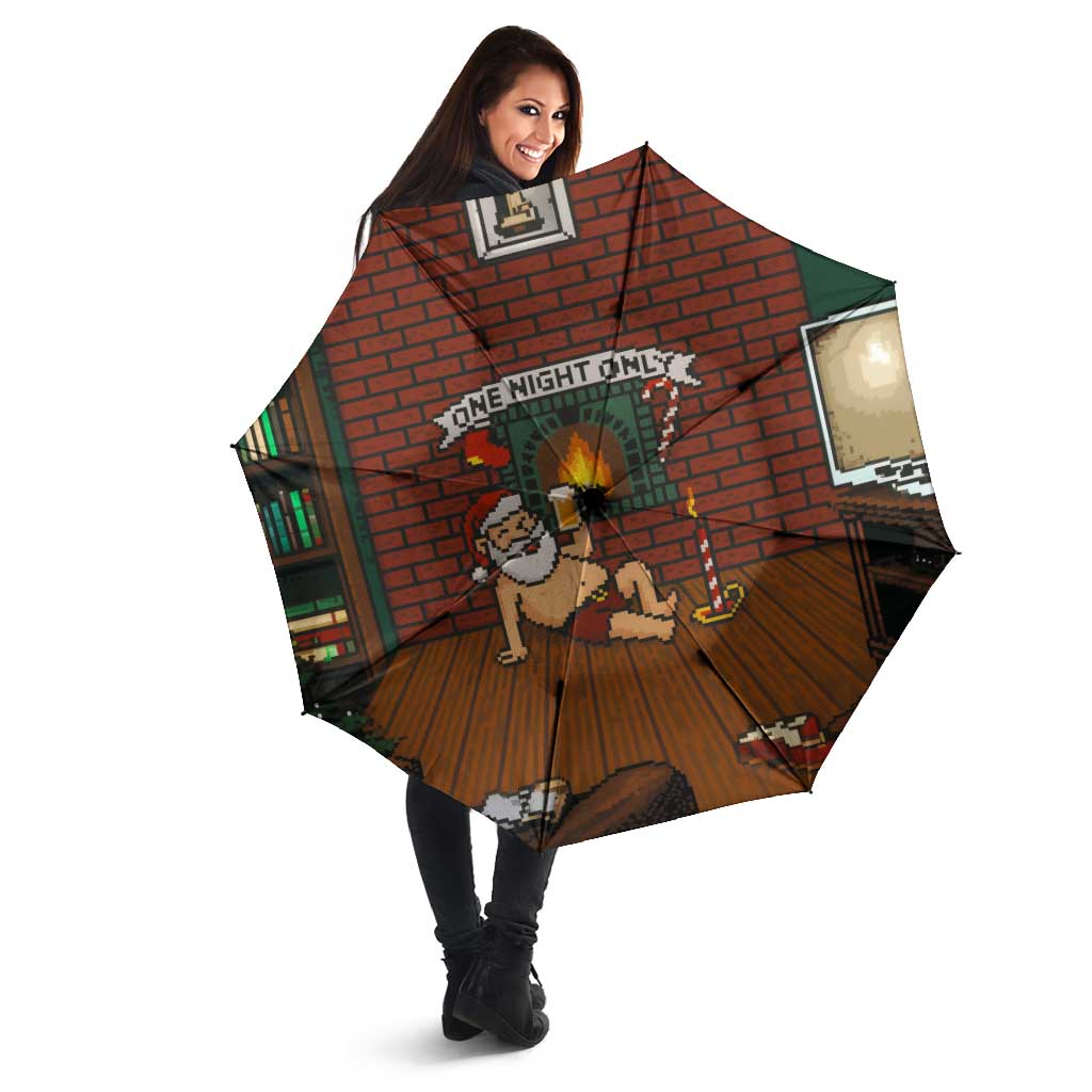 One Night Only Christmas Umbrella Xmas Holiday Patterns - Wonder Print Shop