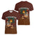 One Night Only Christmas Women V-Neck T-Shirt Xmas Holiday Patterns - Wonder Print Shop