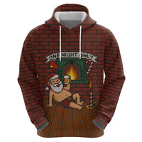 One Night Only Christmas Zip Hoodie Xmas Holiday Patterns - Wonder Print Shop