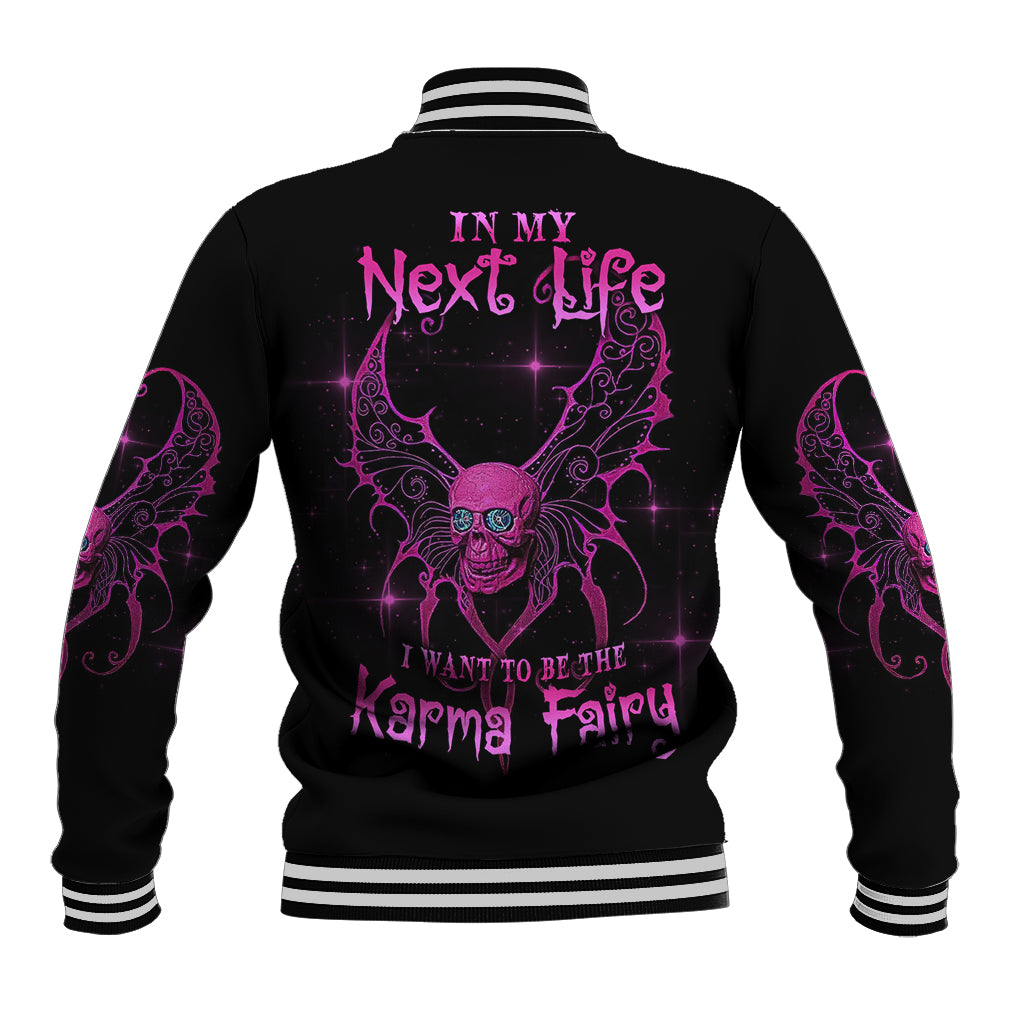 Karma Fairy Skul Baseball Jacket - Wonder Print Shop