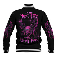 Karma Fairy Skul Baseball Jacket - Wonder Print Shop
