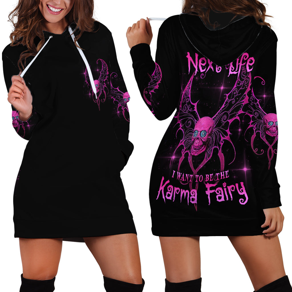 Karma Fairy Skul Hoodie Dress - Wonder Print Shop