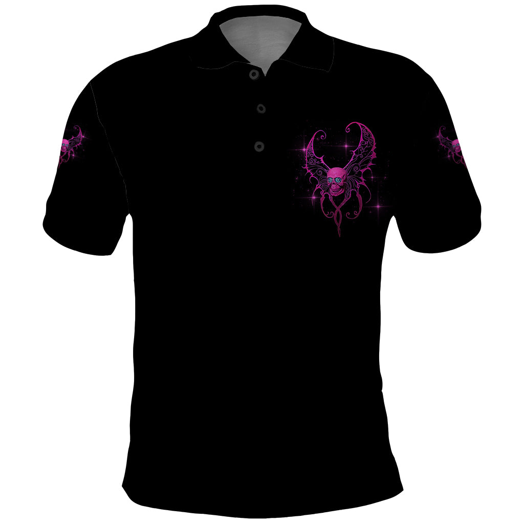 Karma Fairy Skul Polo Shirt - Wonder Print Shop
