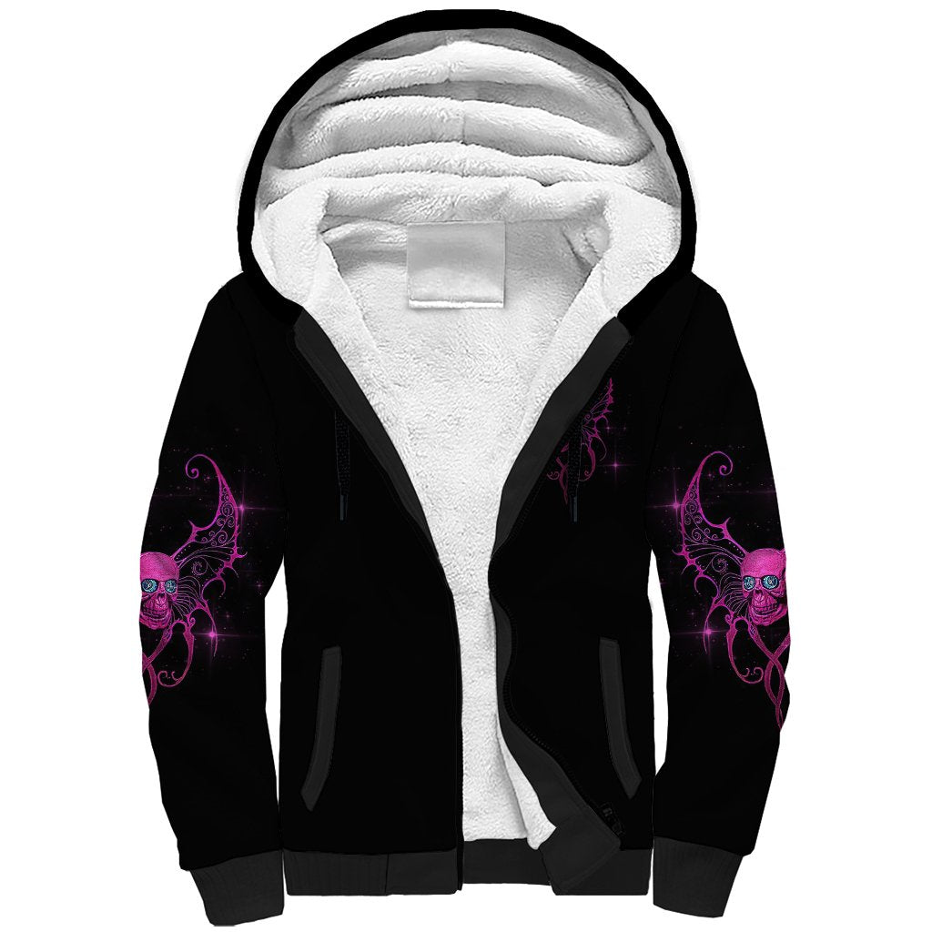 Karma Fairy Skul Sherpa Hoodie - Wonder Print Shop
