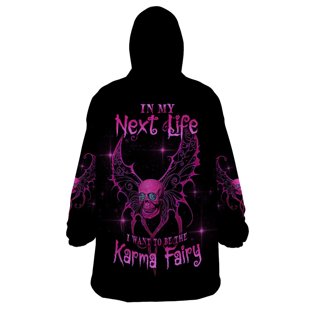 Karma Fairy Skul Wearable Blanket Hoodie - Wonder Print Shop