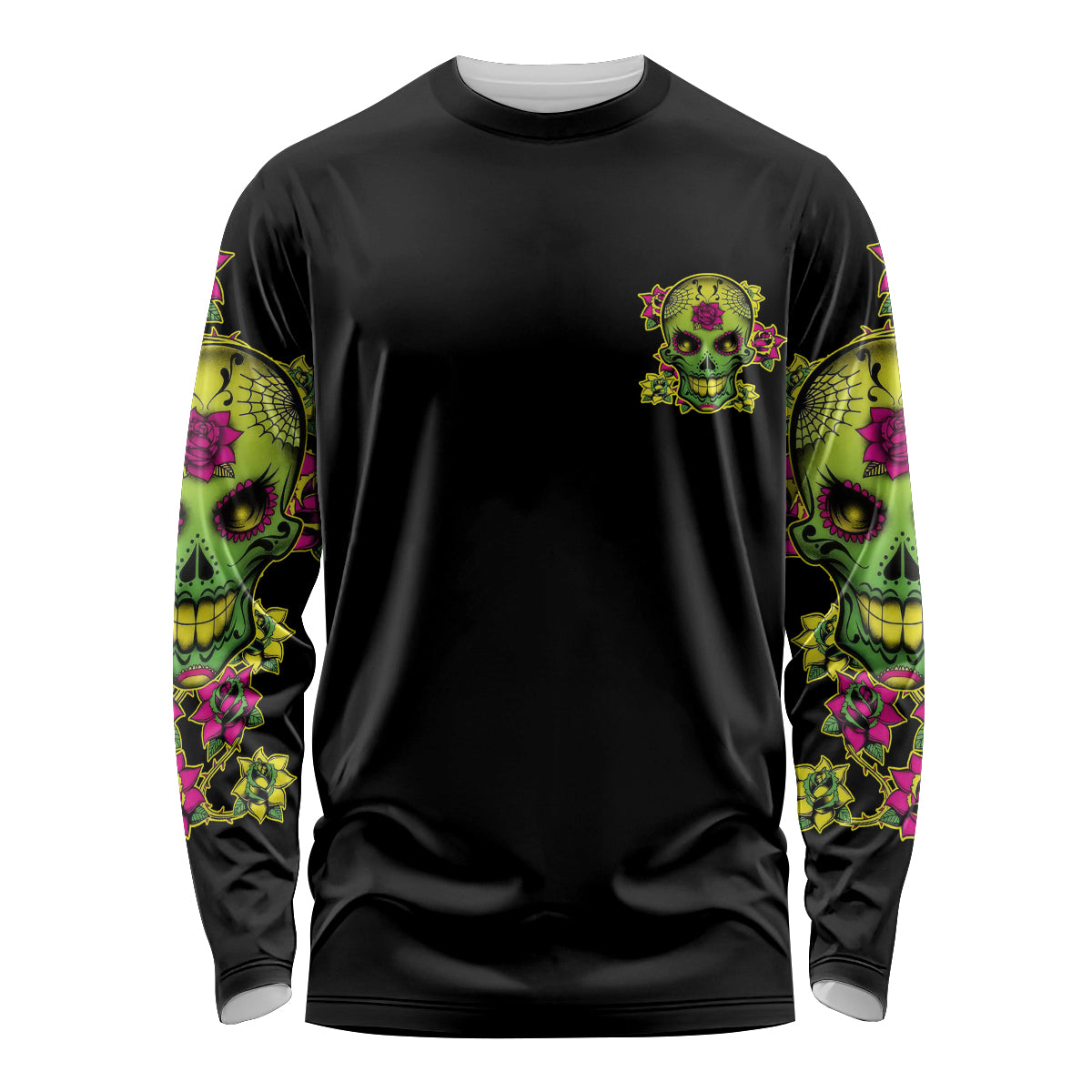 I Am A Sweet Girl But If You P Me O Sugar Skull Long Sleeve Shirt - Wonder Print Shop