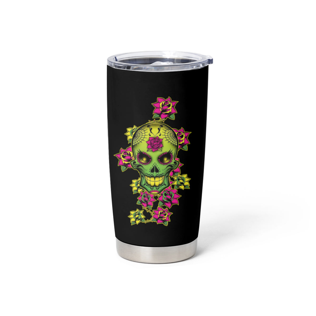 I Am A Sweet Girl But If You P Me O Sugar Skull Tumbler Cup - Wonder Print Shop