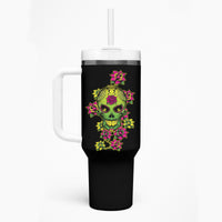 I Am A Sweet Girl But If You P Me O Sugar Skull Tumbler With Handle - Wonder Print Shop