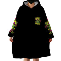 I Am A Sweet Girl But If You P Me O Sugar Skull Wearable Blanket Hoodie - Wonder Print Shop
