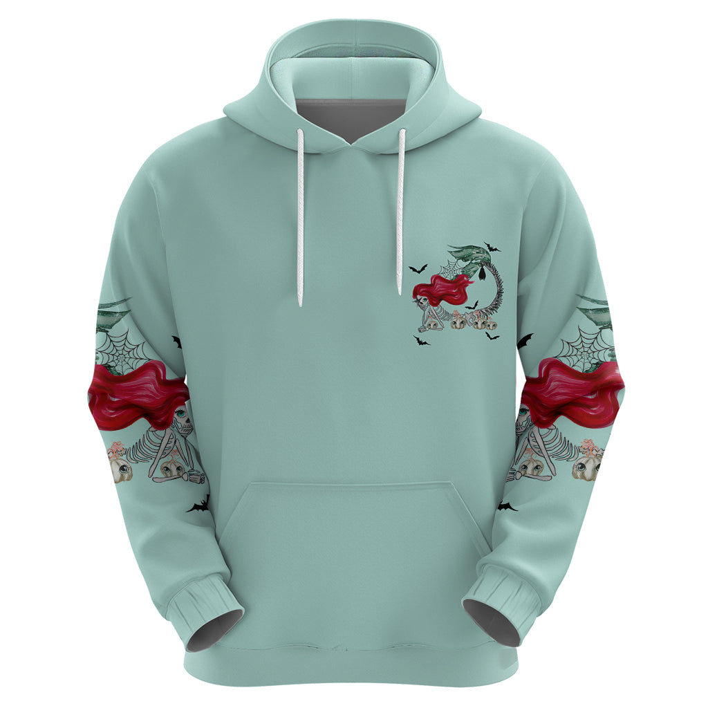 Salty Witch Mermaid Halloween Hoodie - Wonder Print Shop