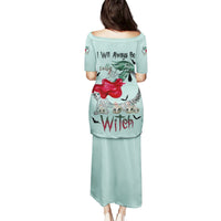 Salty Witch Mermaid Halloween Puletasi - Wonder Print Shop