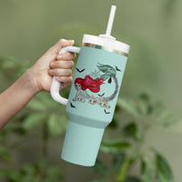 Salty Witch Mermaid Halloween Tumbler With Handle - Wonder Print Shop