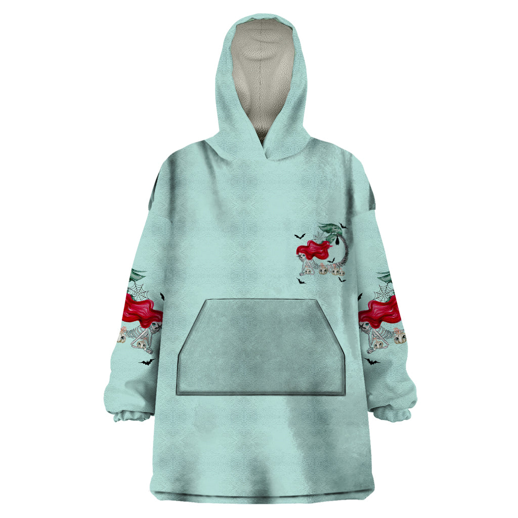 Salty Witch Mermaid Halloween Wearable Blanket Hoodie - Wonder Print Shop