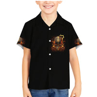 Did I Piss You Off Skull Filagree Family Matching Mermaid Dress and Hawaiian Shirt - Wonder Print Shop