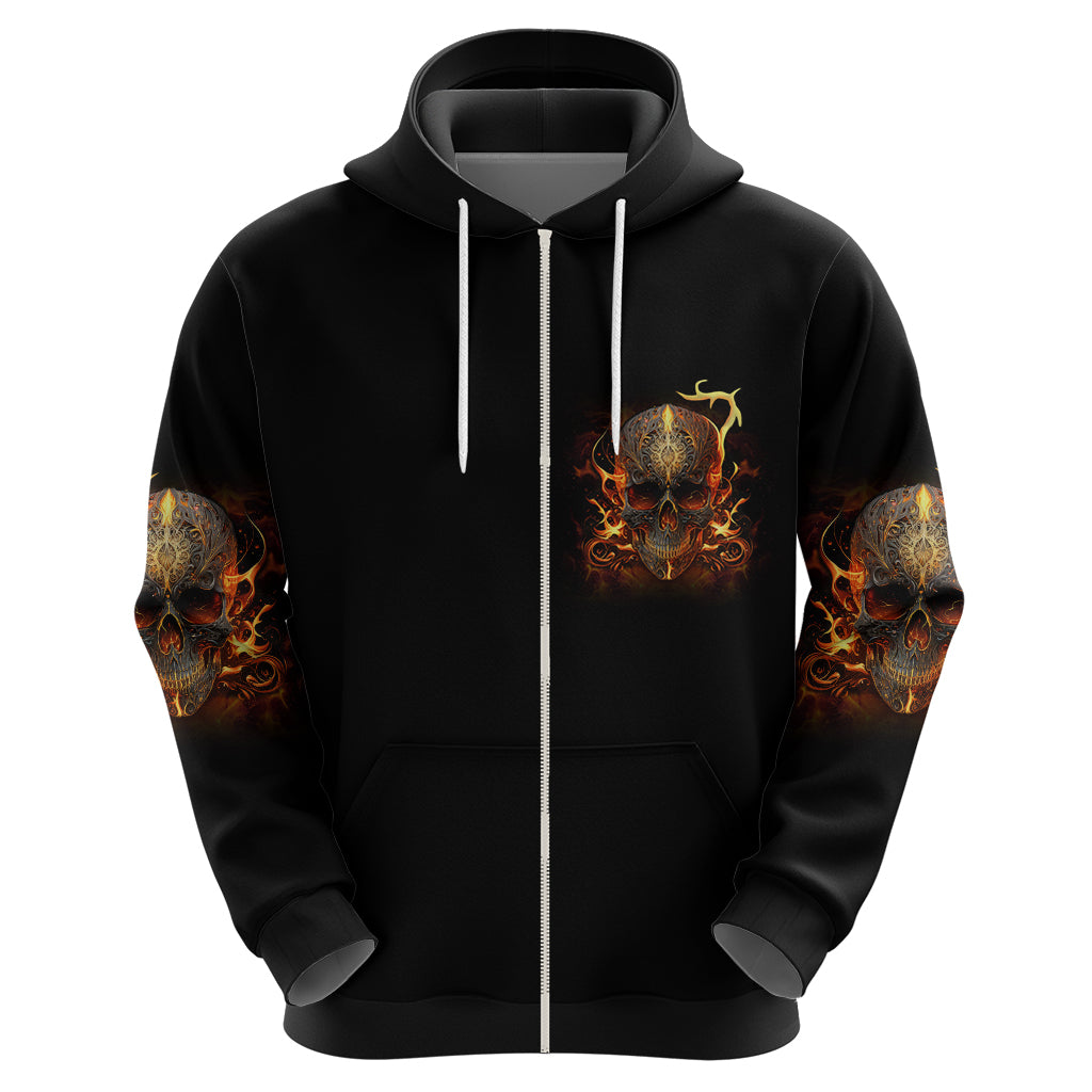 Did I Piss You Off Skull Filagree Hoodie - Wonder Print Shop