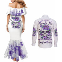 you-couldnt-handle-me-skul-couples-matching-mermaid-dress-and-long-sleeve-button-shirt