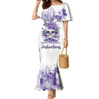 You Couldn't Handle Me Skul Family Matching Mermaid Dress and Hawaiian Shirt - Wonder Print Shop