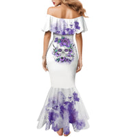 You Couldn't Handle Me Skul Family Matching Mermaid Dress and Hawaiian Shirt - Wonder Print Shop