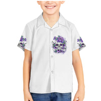 You Couldn't Handle Me Skul Family Matching Mermaid Dress and Hawaiian Shirt - Wonder Print Shop