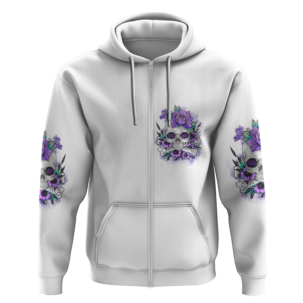 You Couldn't Handle Me Skul Hoodie - Wonder Print Shop