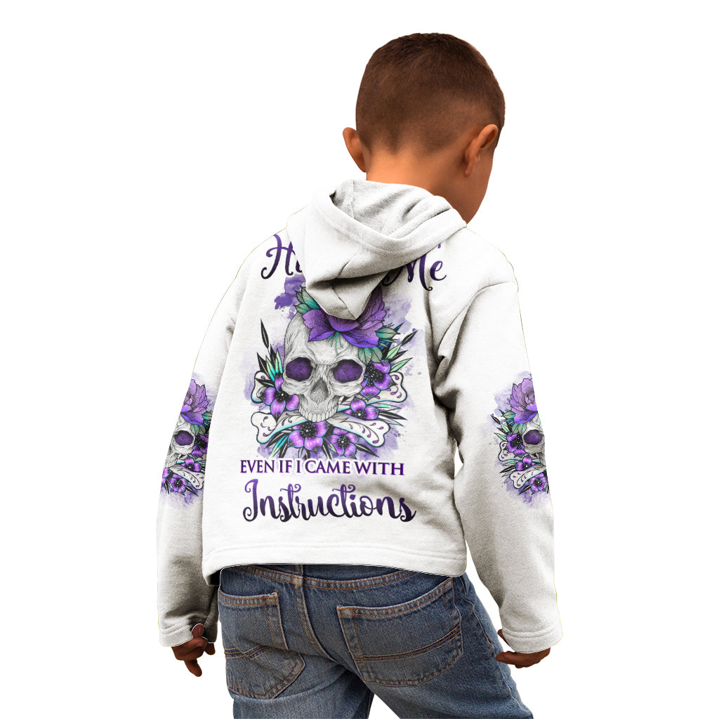 You Couldn't Handle Me Skul Kid Hoodie - Wonder Print Shop