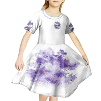 You Couldn't Handle Me Skul Kid Short Sleeve Dress - Wonder Print Shop