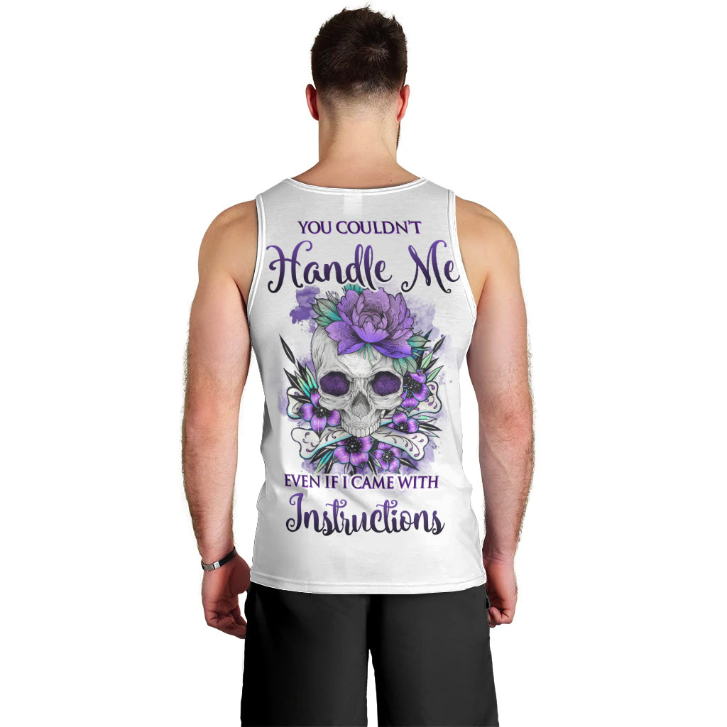 You Couldn't Handle Me Skul Men Tank Top - Wonder Print Shop