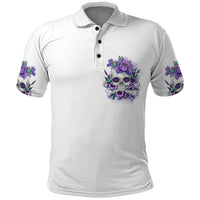 You Couldn't Handle Me Skul Polo Shirt - Wonder Print Shop