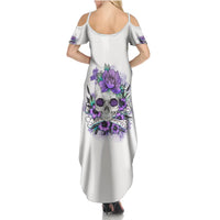 You Couldn't Handle Me Skul Summer Maxi Dress - Wonder Print Shop