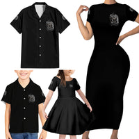 If You Got My Back In The Darkest Hours Family Matching Short Sleeve Bodycon Dress and Hawaiian Shirt - Wonder Print Shop