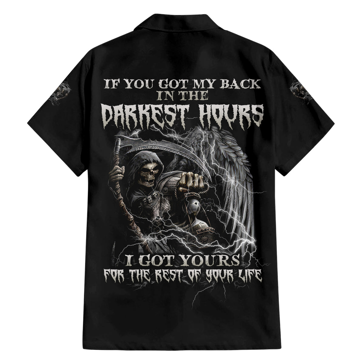 If You Got My Back In The Darkest Hours Hawaiian Shirt - Wonder Print Shop