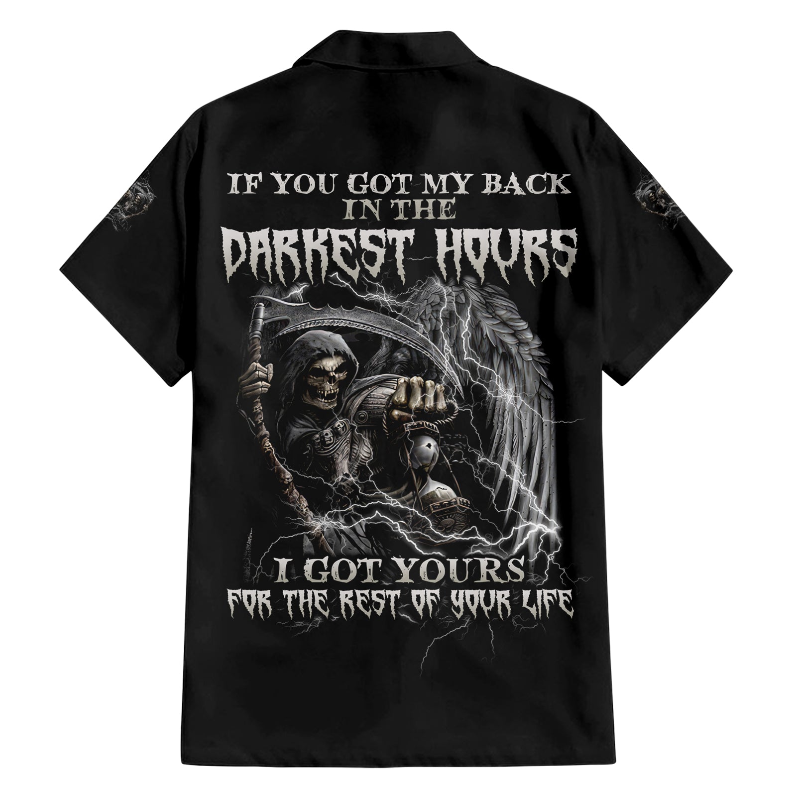If You Got My Back In The Darkest Hours Hawaiian Shirt - Wonder Print Shop