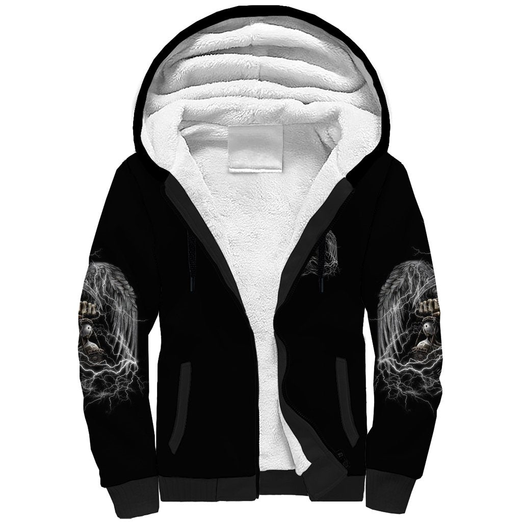 If You Got My Back In The Darkest Hours Sherpa Hoodie - Wonder Print Shop