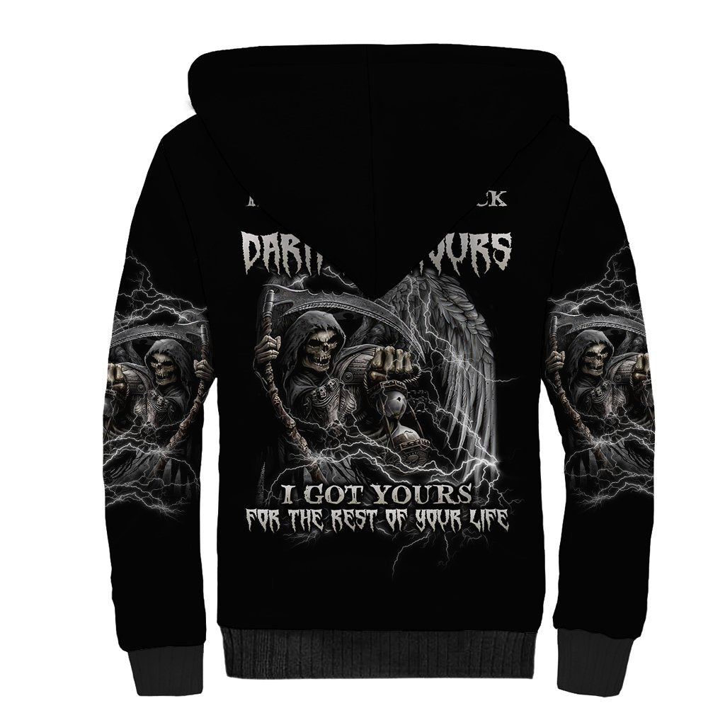 If You Got My Back In The Darkest Hours Sherpa Hoodie - Wonder Print Shop