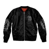 If You Got My Back In The Darkest Hours Sleeve Zip Bomber Jacket - Wonder Print Shop