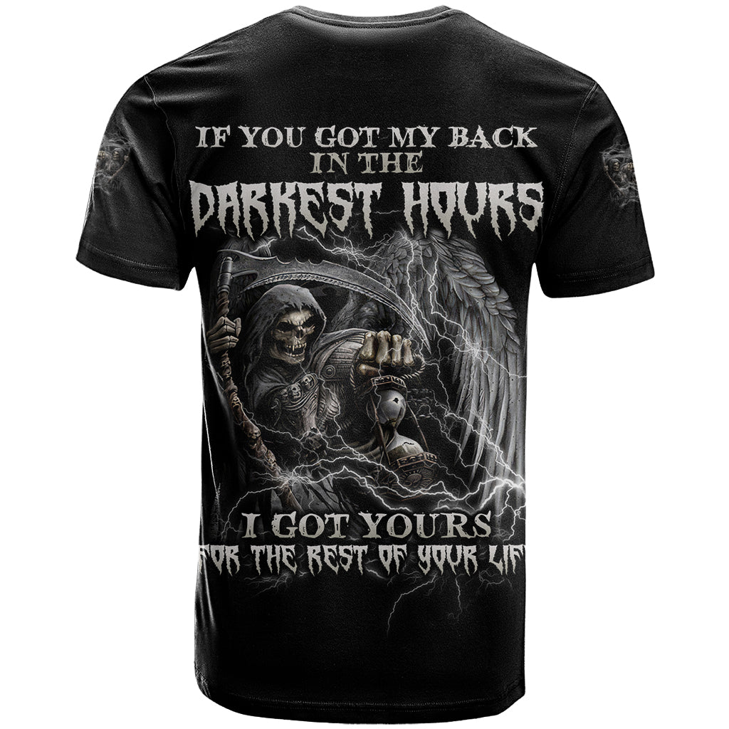 If You Got My Back In The Darkest Hours T Shirt - Wonder Print Shop