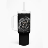 If You Got My Back In The Darkest Hours Tumbler With Handle - Wonder Print Shop