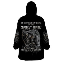 If You Got My Back In The Darkest Hours Wearable Blanket Hoodie - Wonder Print Shop