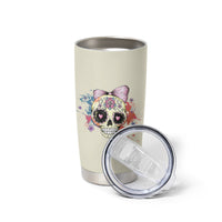 I Am A Sweet Girl Skull Tumbler Cup - Wonder Print Shop