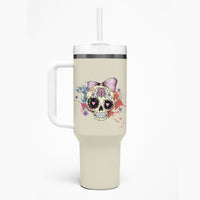 I Am A Sweet Girl Skull Tumbler With Handle - Wonder Print Shop