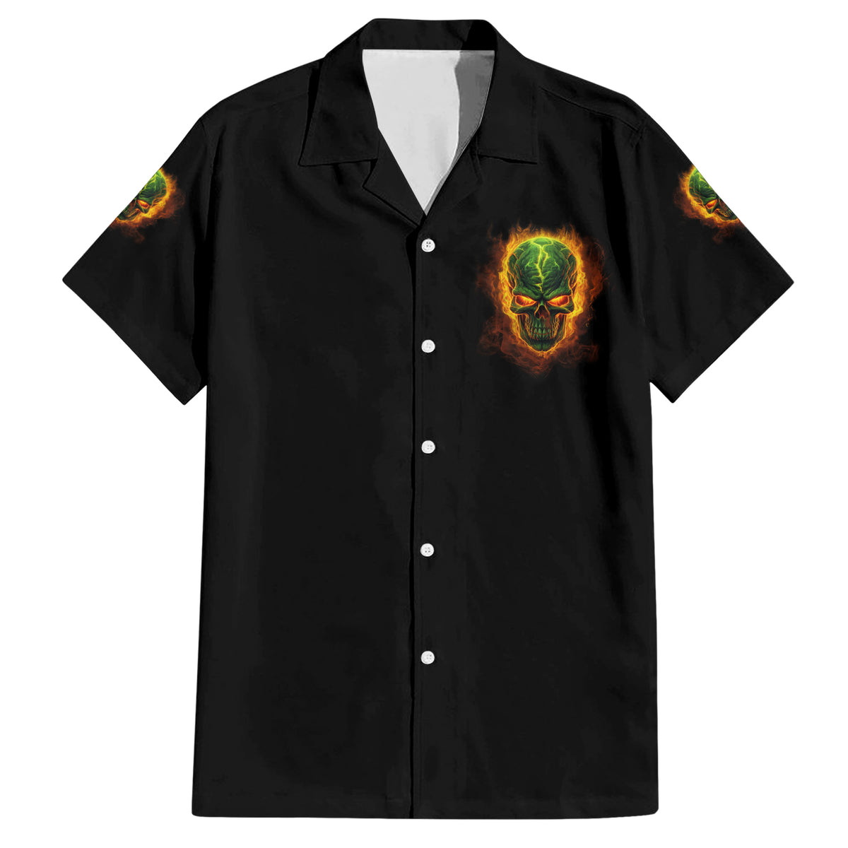 Your Demons Hide Under Your Bed Family Matching Short Sleeve Bodycon Dress and Hawaiian Shirt - Wonder Print Shop