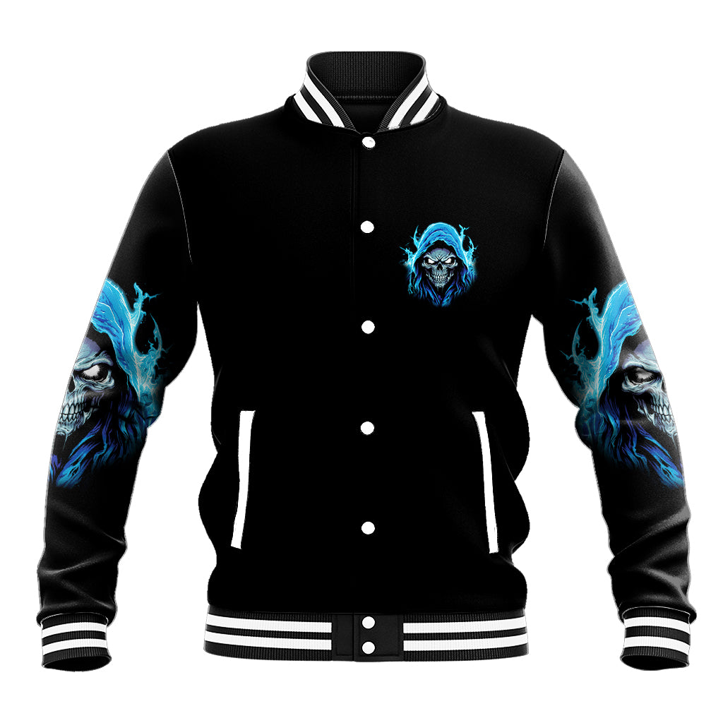 If I'm Too Quiet And Smiling Baseball Jacket - Wonder Print Shop