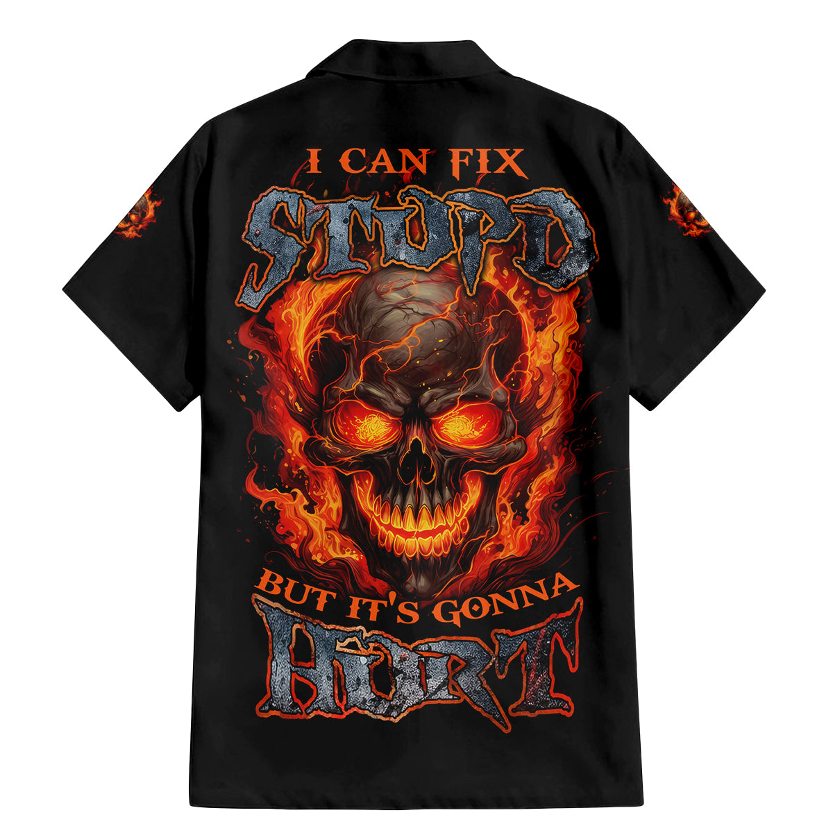 I Can Fix Stupid But It's Gonna Hurt Family Matching Mermaid Dress and Hawaiian Shirt - Wonder Print Shop