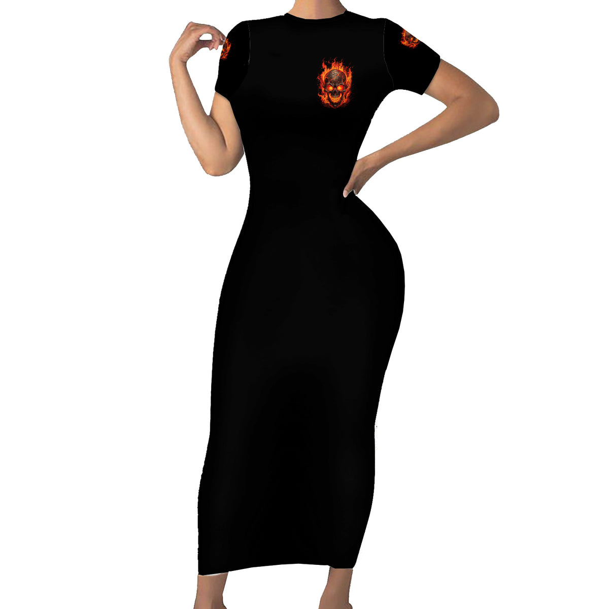 I Can Fix Stupid But It's Gonna Hurt Family Matching Short Sleeve Bodycon Dress and Hawaiian Shirt - Wonder Print Shop