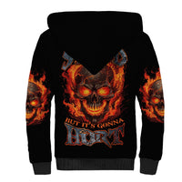 I Can Fix Stupid But It's Gonna Hurt Sherpa Hoodie - Wonder Print Shop
