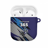 Custom Extreme Motocross Racing AirPods Case with Rider Graphic - Wonder Print Shop