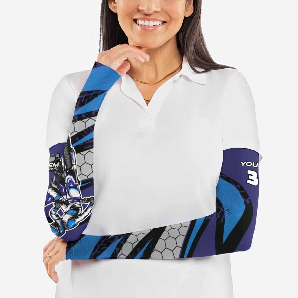Custom Extreme Motocross Racing Arm Sleeves with Rider Graphic - Wonder Print Shop